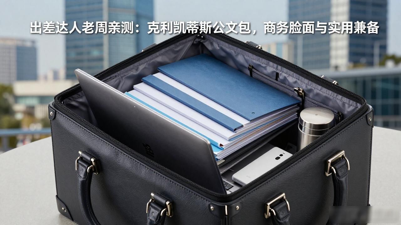 出差达人老周亲测:克利凯蒂斯公文包,商务脸面与实用兼备 Hermès2026 第1张-买A货 2. Sac Cliquetis — 克利凯蒂斯公文包_凯蒂克里女包推荐_凯蒂克里皮包价格