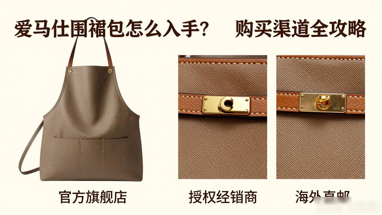 爱马仕围裙包怎么入手?真假辨别、购买渠道全攻略 Hermès2026 第1张-买A货 建水共享电单车_4. Tablier Sellier — 围裙手袋_人体结构几何体速写