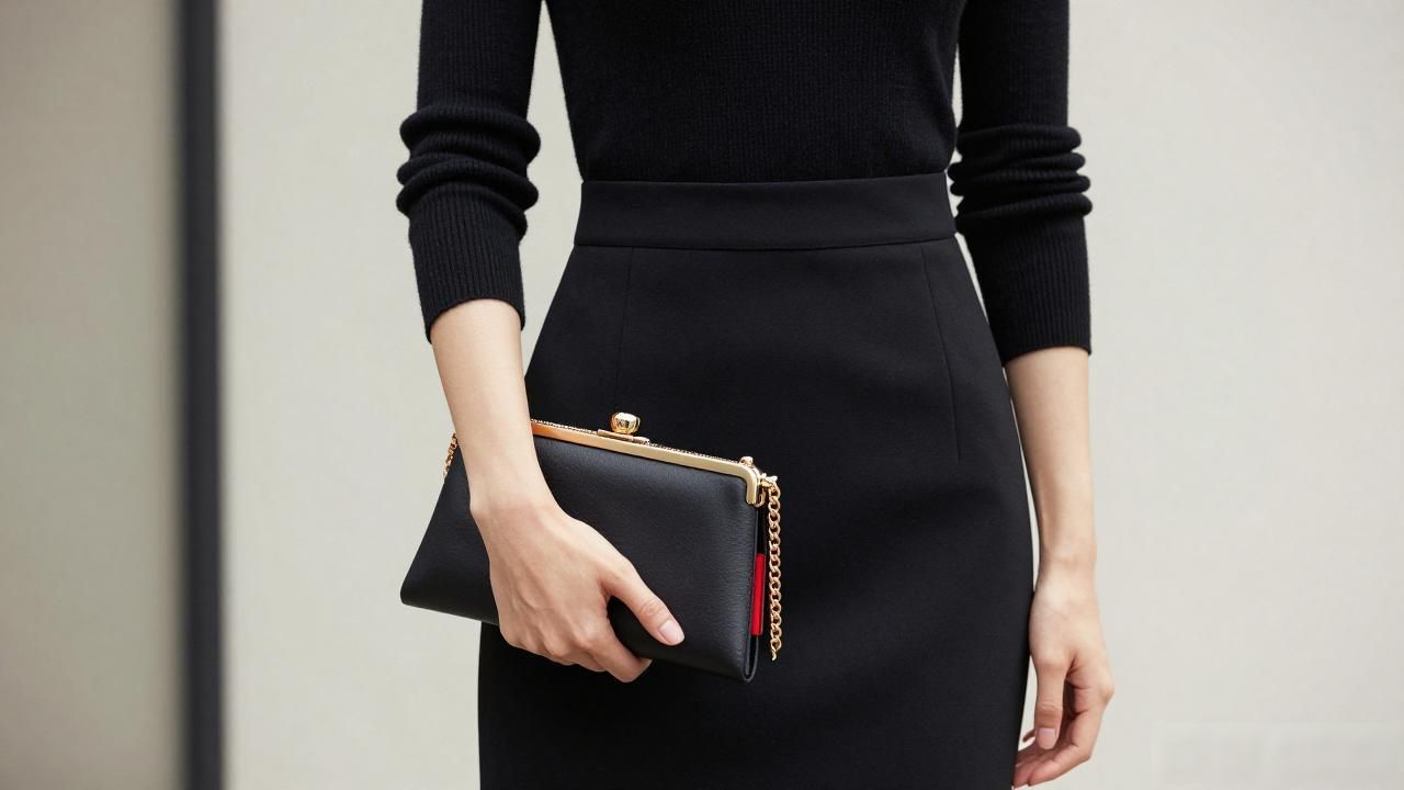 Vanity Chain Pouch｜化妆链条手拿包_14油耗投多少钱一公里_汽车安全扣图片