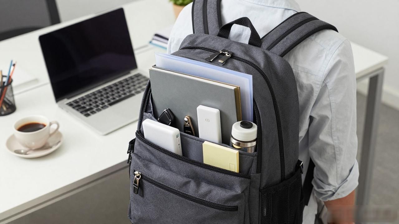 双肩包travel_牛津布双肩中号背包_Track Backpack MM｜轨道中号双肩包