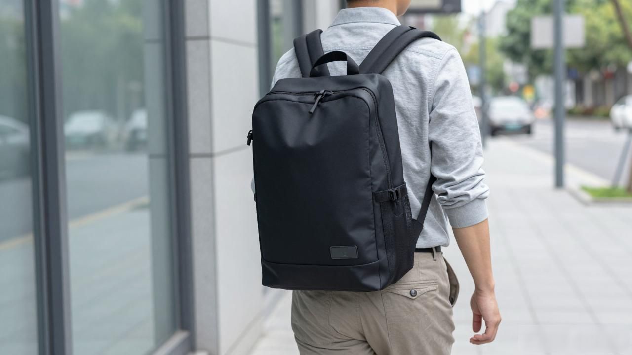 Track Backpack MM｜轨道中号双肩包_牛津布双肩中号背包_双肩包travel