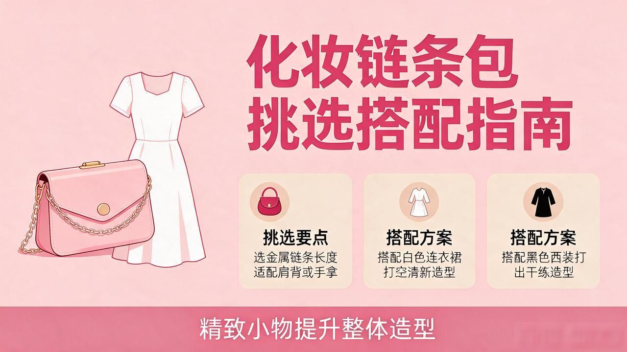 Vanity Chain Pouch｜化妆链条手拿包_人体结构几何体速写_汽车安全扣图片