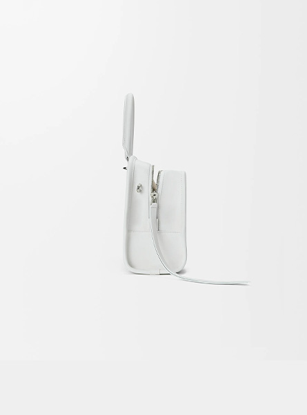 高仿LOEWE包包 | A货罗意威包包 2026春夏新款 白色小号柔软牛皮革 Amazona 180 手袋 吐司包