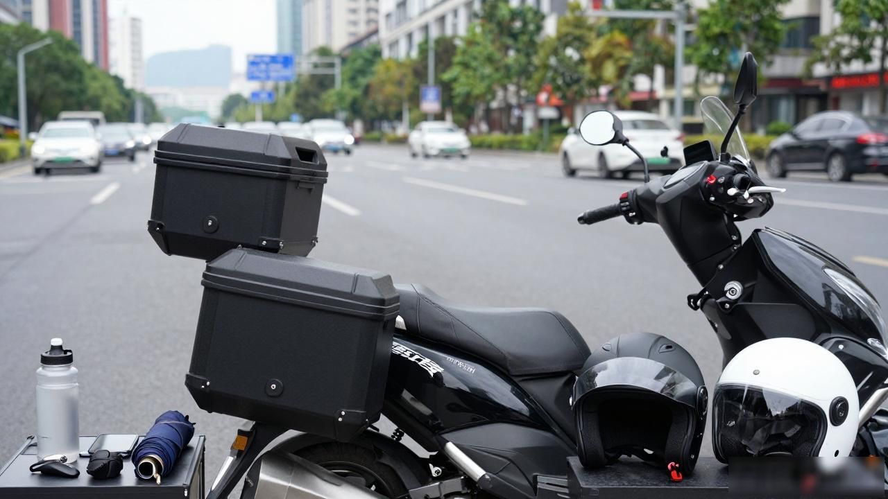 摩托车硬箱怎么选 Side Trunk MM 横版中号侧边硬箱实用测评 LV2026 第1张-买A货 箱杠版_Side Trunk MM East West|横版中号侧边硬箱_横式拉杆箱