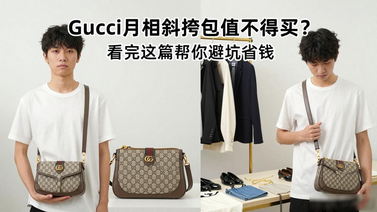 Gucci月相斜挎包值不值得买?看完这篇帮你避坑省钱 Gucci2026 第1张-买A货 Lunetta Crossbody Bag|月相斜挎包_月牙斜挎包怎么裁剪_月亮斜挎包裁剪教程