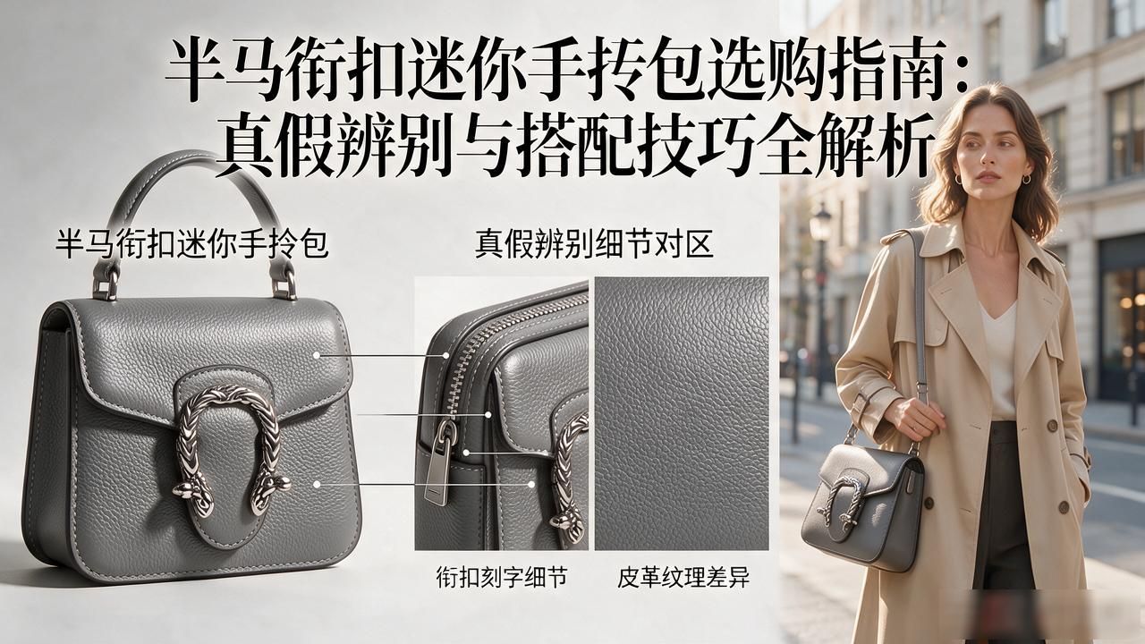 半马衔扣迷你手拎包选购指南:真假辨别与搭配技巧全解析 Gucci2026 第1张-买A货 迷你扣子怎么编手链_Half Horsebit Mini Handbag|半马衔扣迷你手拎包_迷你毛线手拎包编织教程