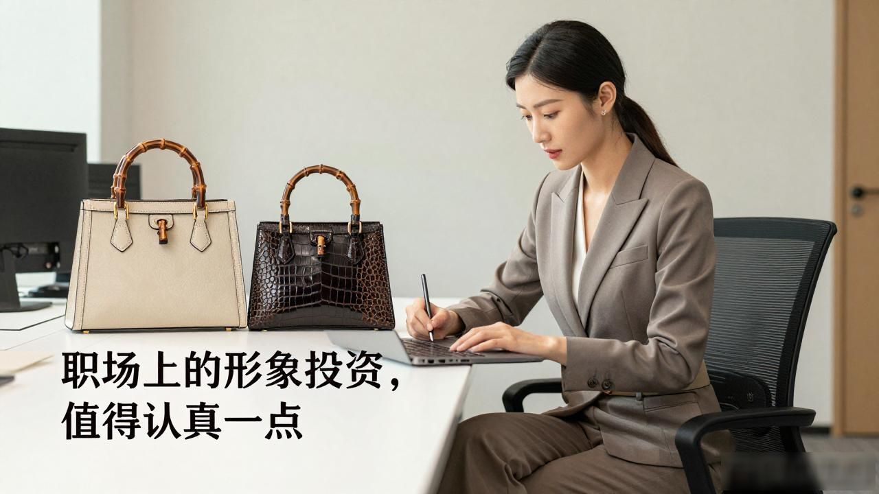 Gucci竹节包值得买吗?1947鳄鱼纹中号包到底香不香 Gucci2026 第3张-买A货 鳄鱼纹包包属于什么档次_鳄鱼纹包包图片_Gucci Bamboo 1947 Crocodile Medium Bag|1947 竹节鳄鱼纹中号包