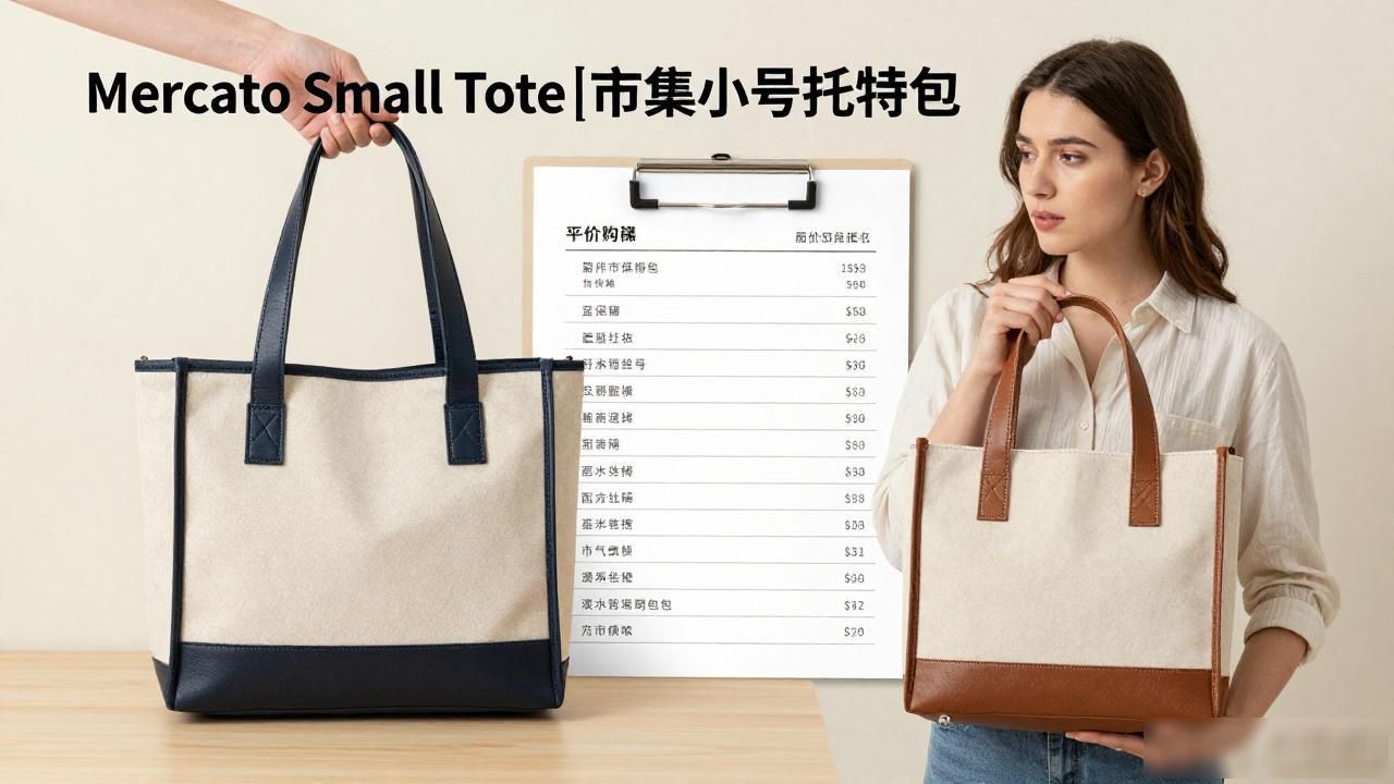 Mercato Small Tote｜市集小号托特包_藤编小号托特包_Lvnf小号托特内部