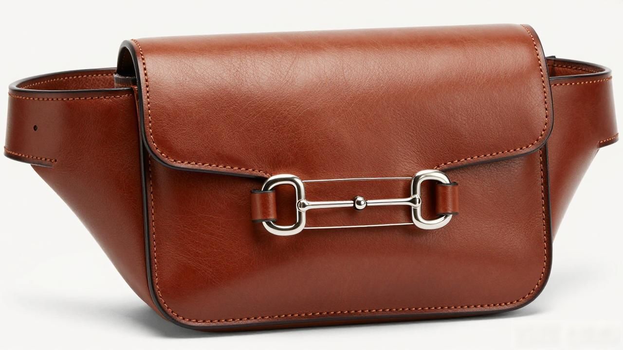 男仕时尚腰带扣_男士腰带扣有几种样式_Half Horsebit Mens Waist Bag｜男士半马衔扣腰包