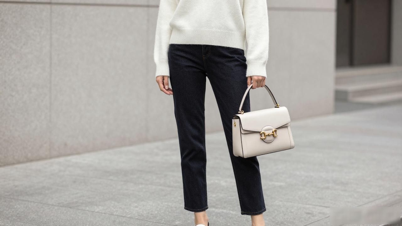 Half Horsebit Medium Shoulder Bag｜半马衔扣中号肩背包_马鞍扣斜挎包_gucci马衔扣包重吗
