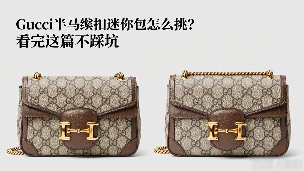 手拎包做法_Half Horsebit Mini Handbag｜半马衔扣迷你手拎包_gucci马衔扣乐福鞋