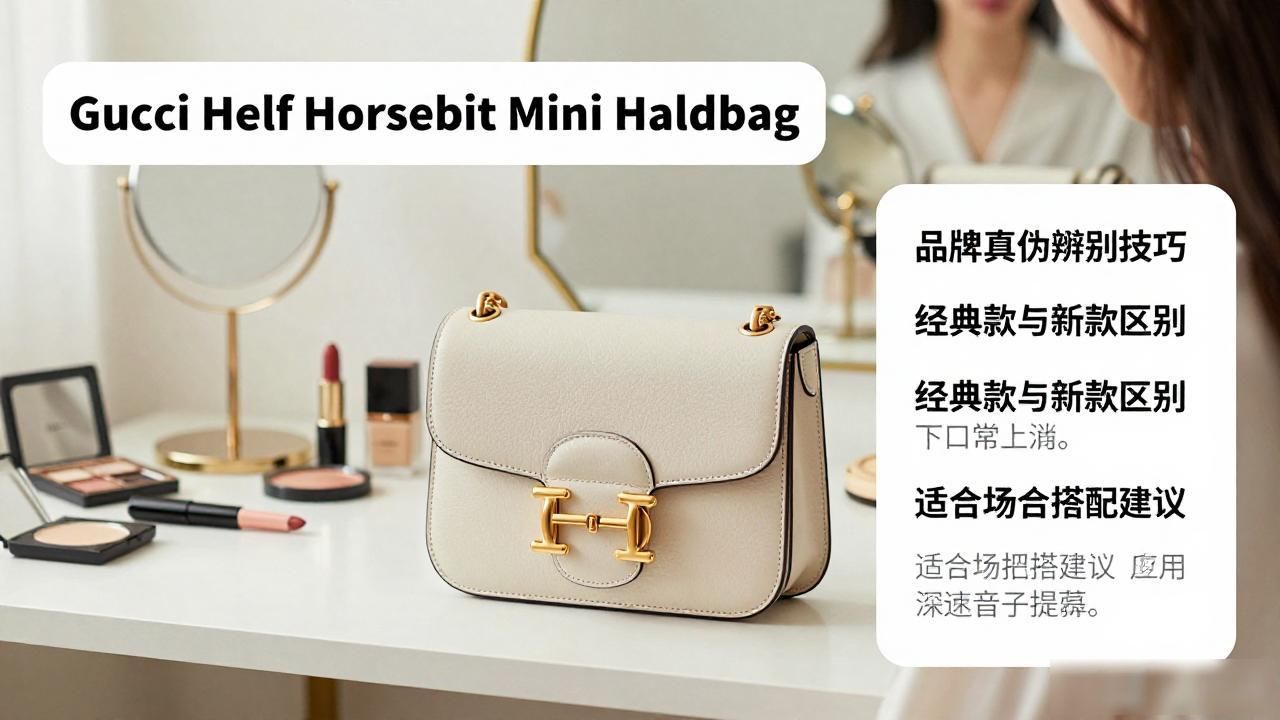 Half Horsebit Mini Handbag｜半马衔扣迷你手拎包_手拎包图案_手拎包英文