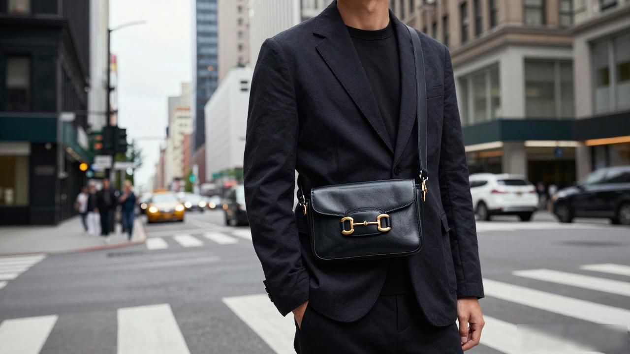 男士腰带扣头风水讲究_Half Horsebit Mens Waist Bag｜男士半马衔扣腰包_男士腰带扣有几种样式