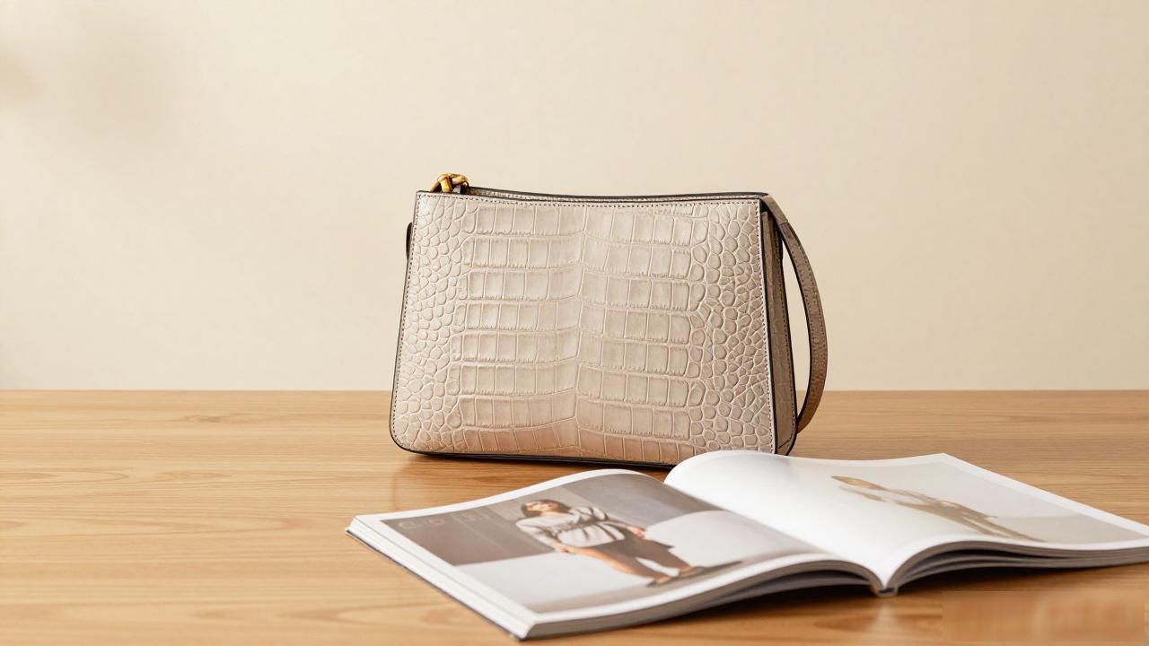 鳄鱼皮竹节纹大的好还是小的好_鳄鱼纹包包图片_Gucci Bamboo 1947 Crocodile Medium Bag｜1947 竹节鳄鱼纹中号包