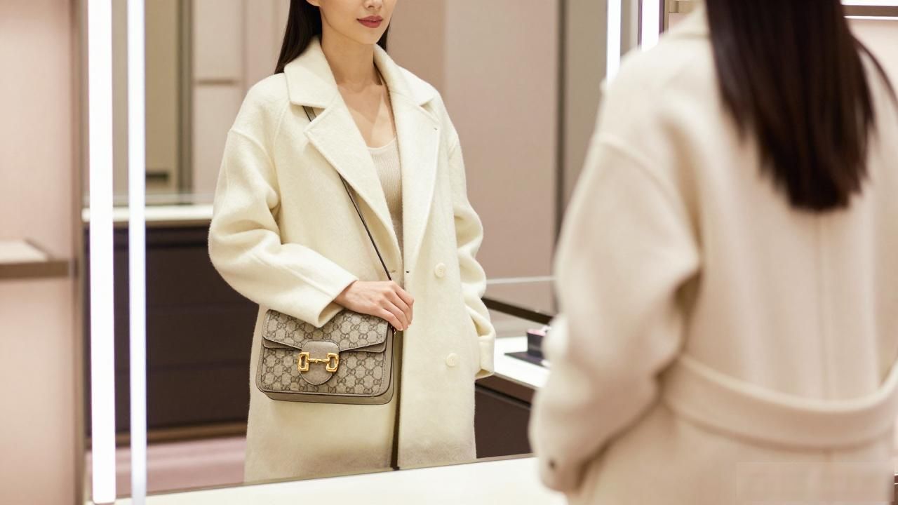 手拎包吊牌_Half Horsebit Mini Handbag｜半马衔扣迷你手拎包_马衔扣乐福鞋