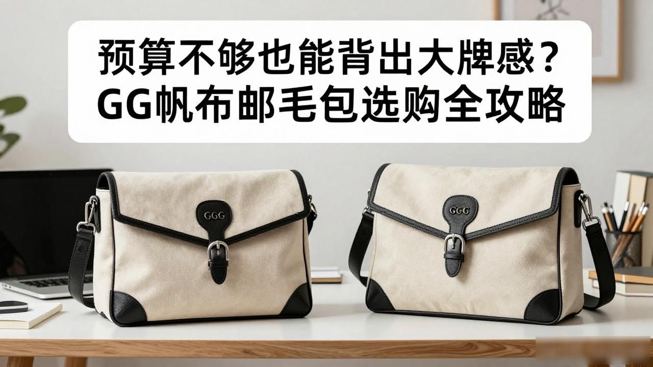 帆布邮差包品牌_GG Canvas Messenger Bag｜GG 帆布邮差包_复古帆布邮差包