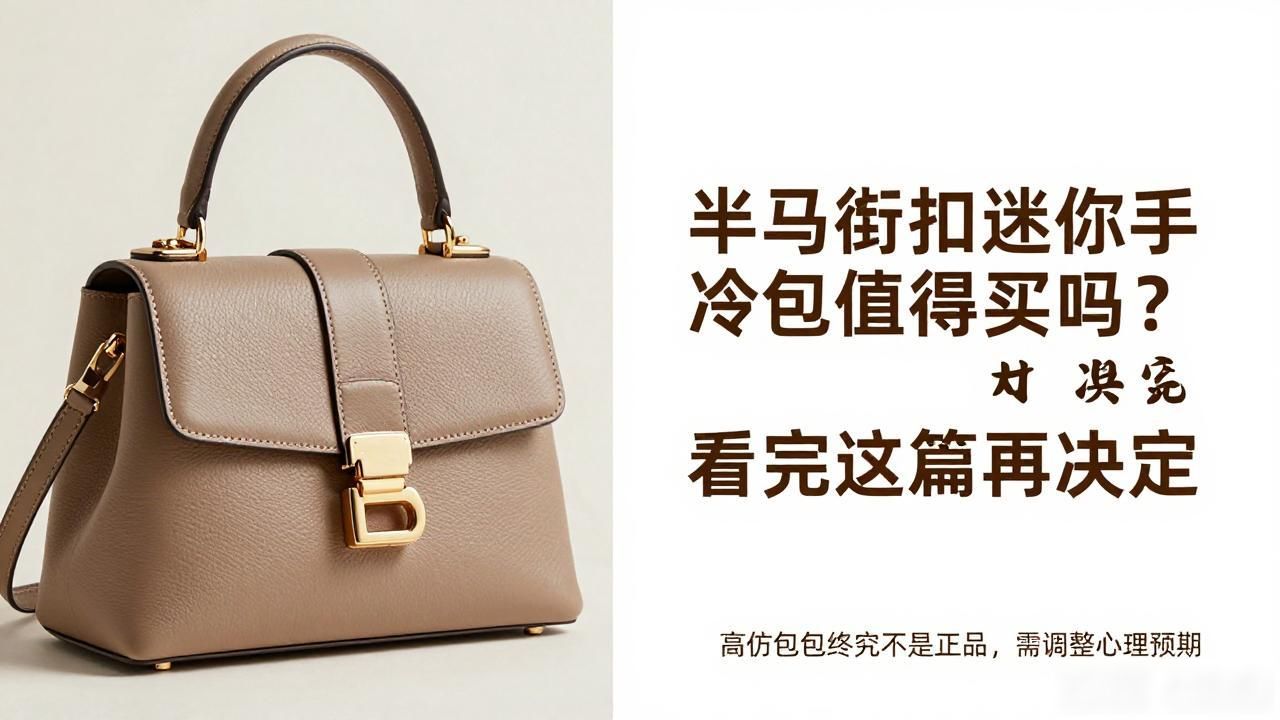 手拎包做法_手拎包街拍_Half Horsebit Mini Handbag｜半马衔扣迷你手拎包