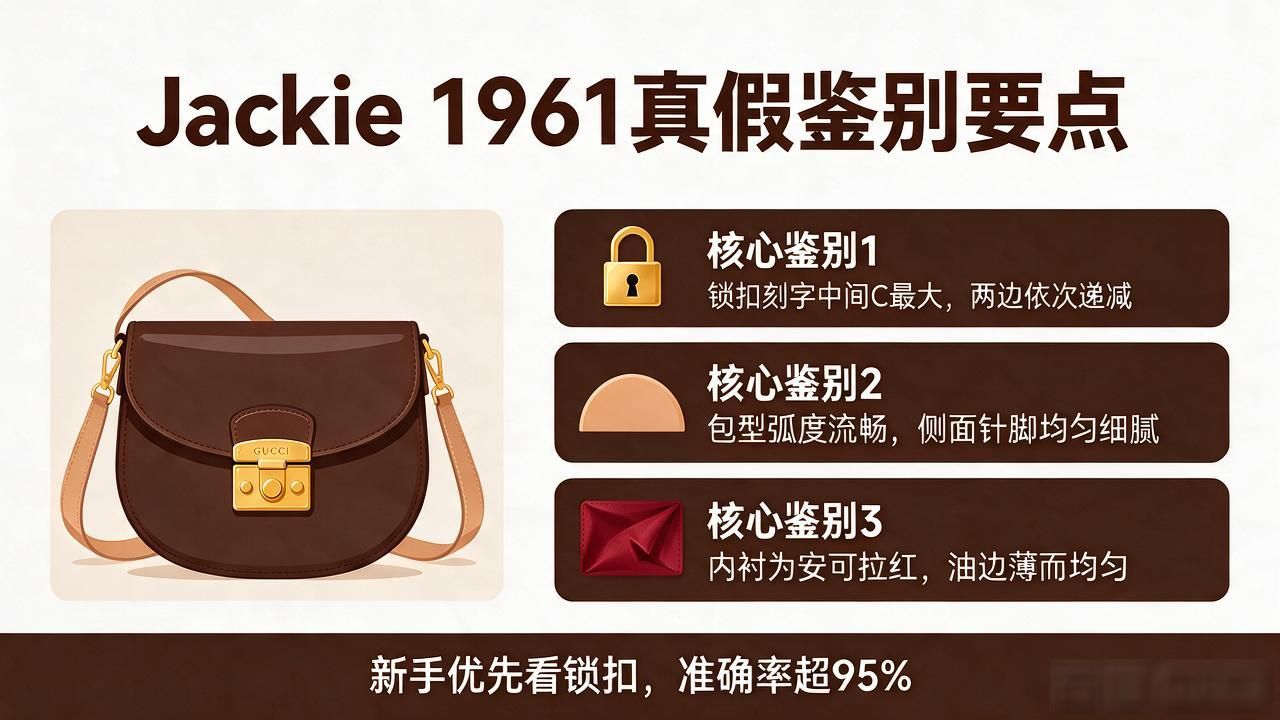 Jackie 1961中号值不值得买?我花大半年做功课的真相 Gucci2026 第2张-买A货 牛津布双肩中号背包_Jackie 1961 Medium Shoulder Bag|1961 贾琪中号肩背包_单肩时尚女背包