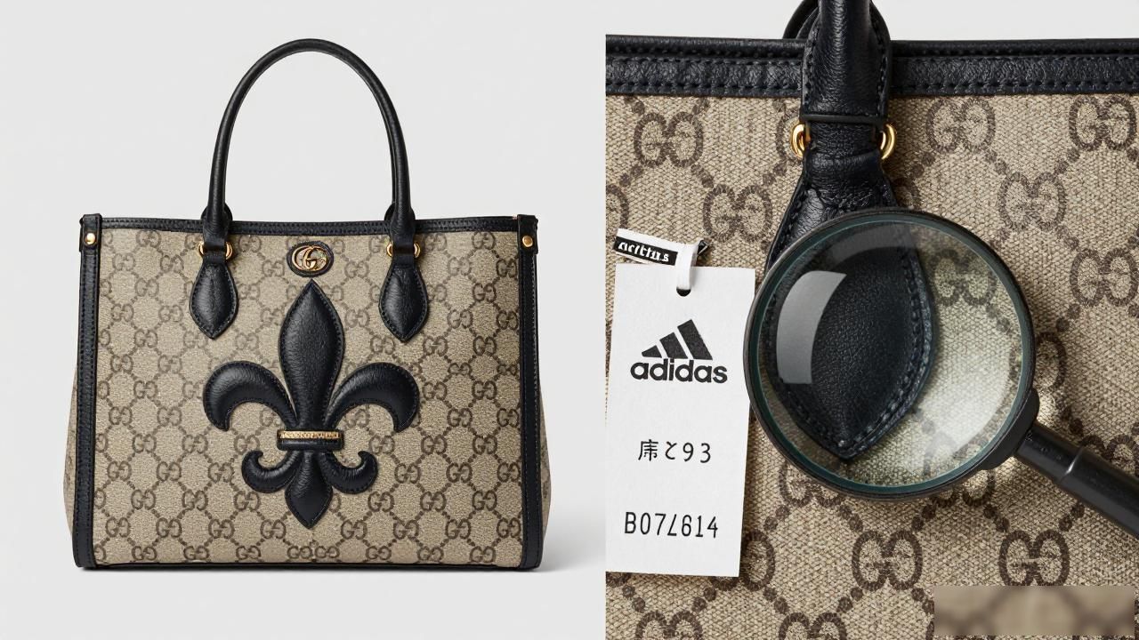 古驰阿迪联名鸢尾托特包值得买吗?真假怎么区分? Gucci2026 第2张-买A货 adidasgucci联名_阿迪达斯gucci联名鞋真假_Gucci × Adidas Giglio Tote|古驰 × 阿迪达斯联名鸢尾托特包