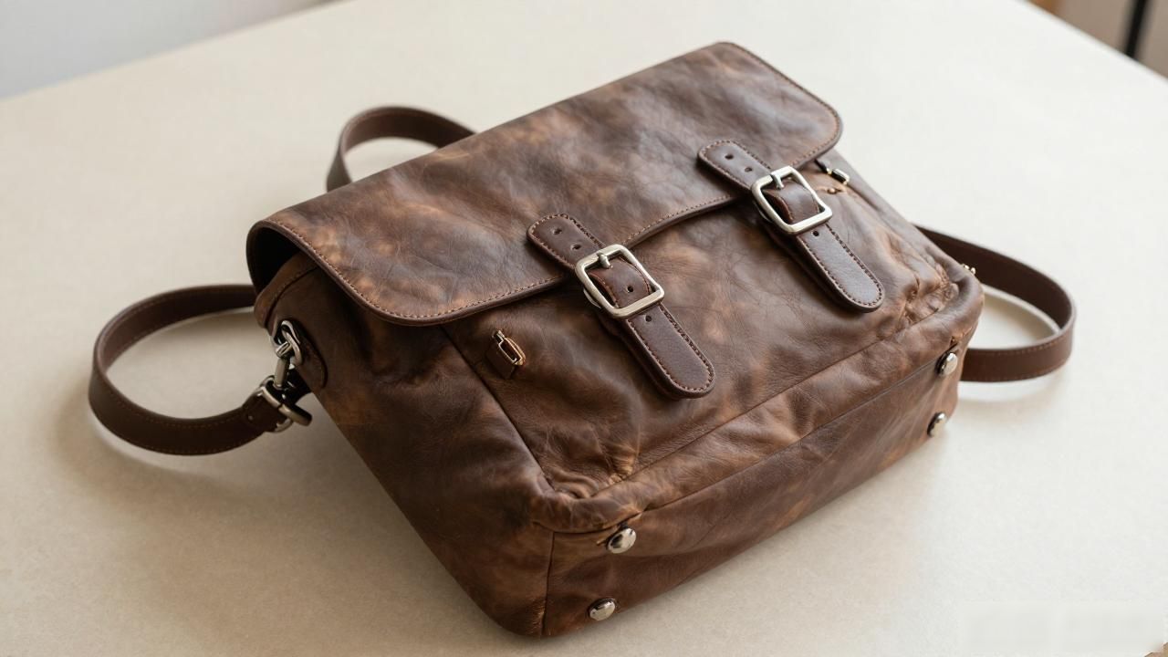 马鞍扣斜挎包_Half Horsebit Medium Shoulder Bag｜半马衔扣中号肩背包_背包肩带扣