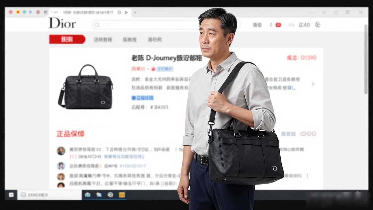 Dior03邮差包_D-Journey Men Messenger｜男士迪奥旅程邮差包_迪奥邮差包官网价格