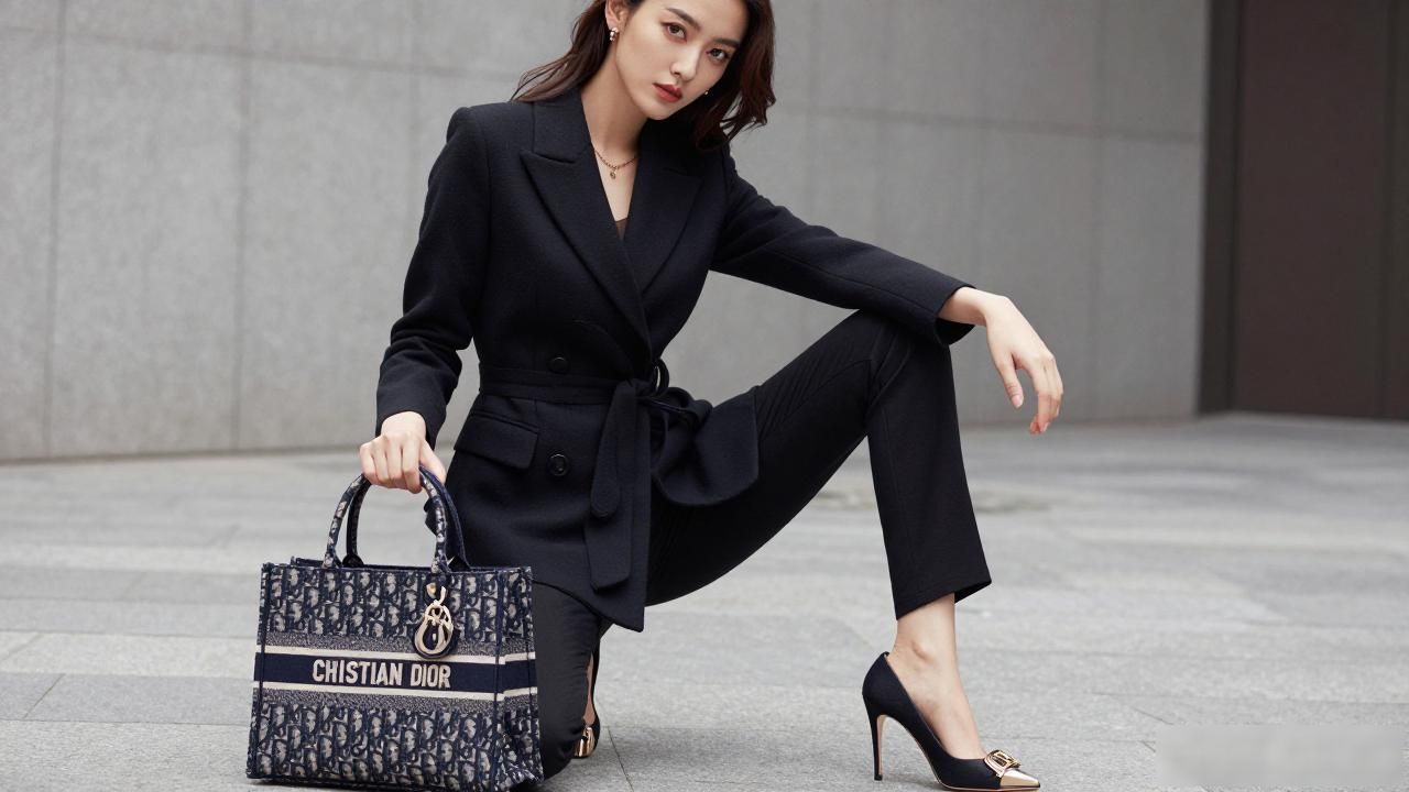 Diorly Large Bag｜大号迪奥丽慵懒托特包_迪奥包包托特包_迪奥女士托特包中国官网