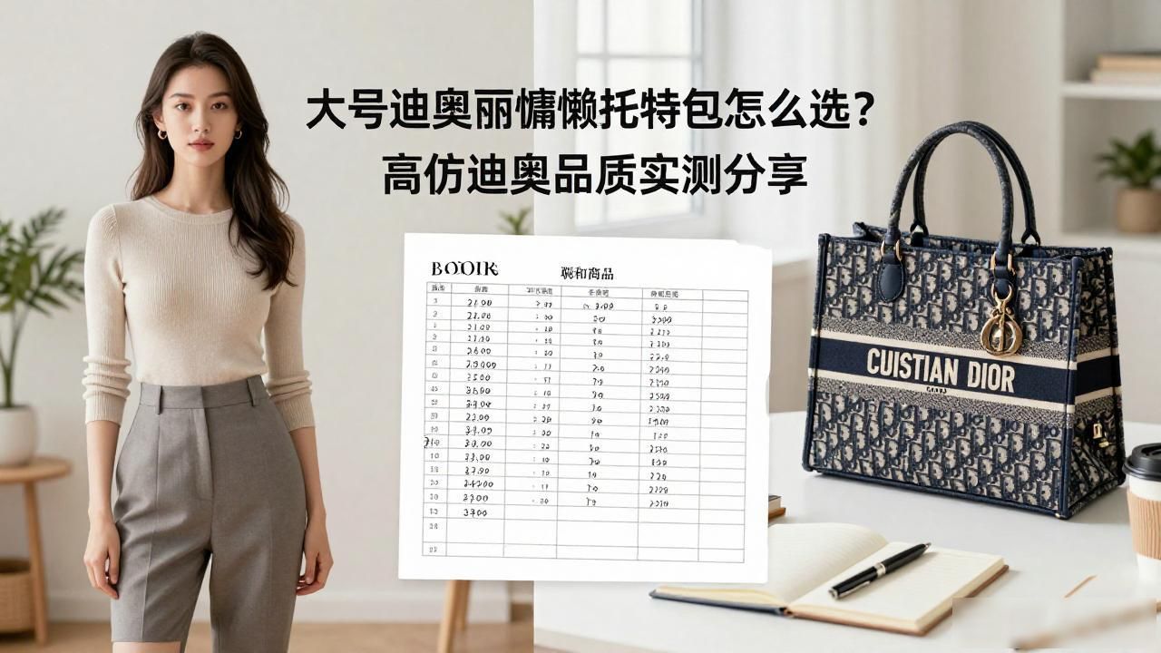 迪奥拖特包_迪奥大托特包官网价格_Diorly Large Bag｜大号迪奥丽慵懒托特包