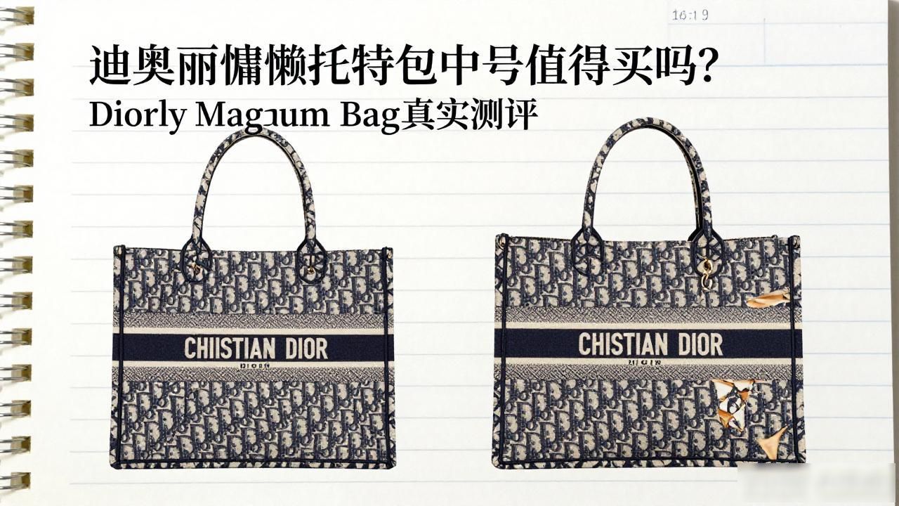 迪奥丽慵懒托特包中号值得买吗?Diorly Medium Bag真实测评 Dior2026 第3张-买A货 迪奥拖特包_迪奥女士托特包_Diorly Medium Bag|中号迪奥丽慵懒托特包