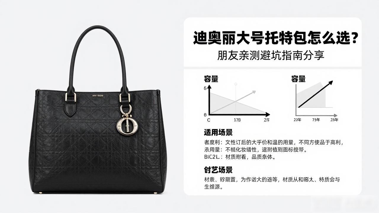迪奥丽大号托特包怎么选?朋友亲测避坑指南分享 Dior2026 第3张-买A货 迪奥大号托特包上身图_Diorly Large Bag|大号迪奥丽慵懒托特包_迪奥Booktote托特包