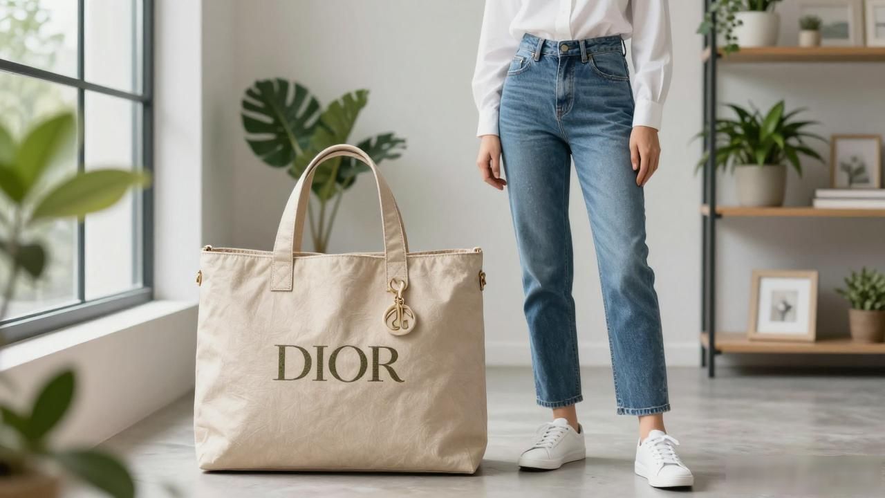 迪奥环保联名包值不值得入?我的血泪经验全在这了 Dior2026 第1张-买A货 迪奥托特包哪种最保值_迪奥Booktote托特包_Dior × Parley Book Tote|迪奥环保联名书本托特