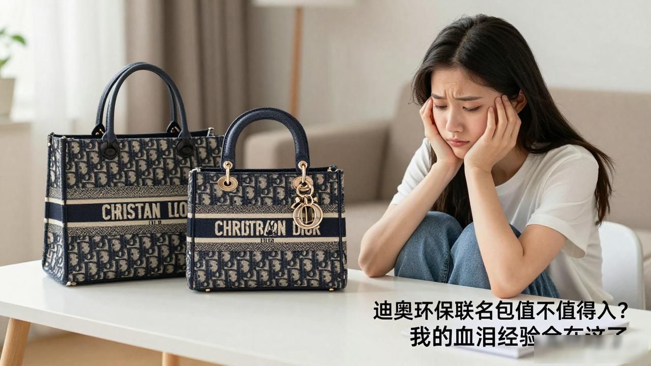 迪奥环保联名包值不值得入?我的血泪经验全在这了 Dior2026 第3张-买A货 迪奥Booktote托特包_Dior × Parley Book Tote|迪奥环保联名书本托特_迪奥托特包哪种最保值