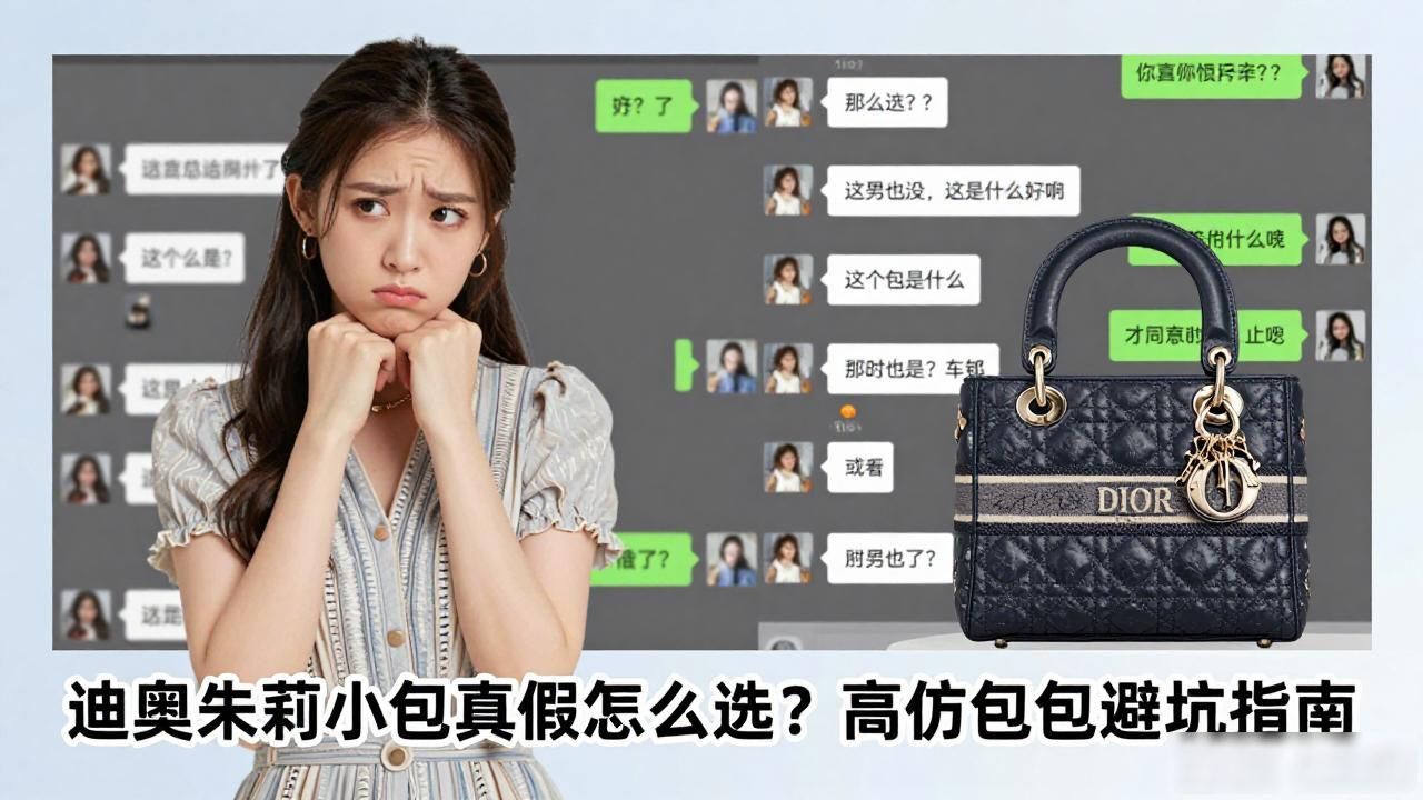迪奥朱莉小包真假怎么选?高仿包包避坑指南 Dior2026 第1张-买A货 迪奥土著小号_Small Dior Jolie Top Handle|小号迪奥朱莉手提包_迪奥小号土著包背法