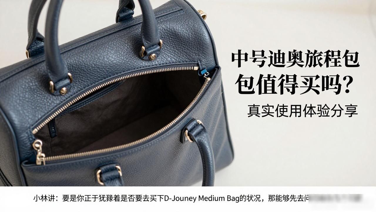 迪奥旅游鞋_D-Journey Medium Bag｜中号迪奥旅程包_迪奥旅行包图片大全