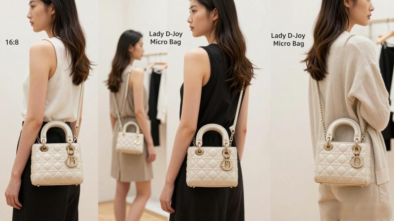 Lady D-Joy Micro Bag怎么选?超迷你戴妃包入手全攻略 Dior2026 第3张-买A货 Lady D-Joy Micro Bag|超迷你戴妃悦手袋_戴妃迷你横版实用吗_迷你戴妃包价格