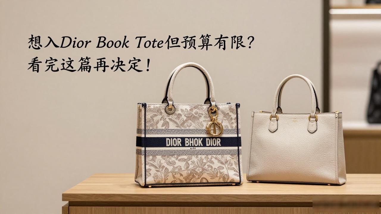迪奥托特中号_迪奥托特大号尺寸_Dioramour Book Tote Small｜小号迪奥之爱书本托特