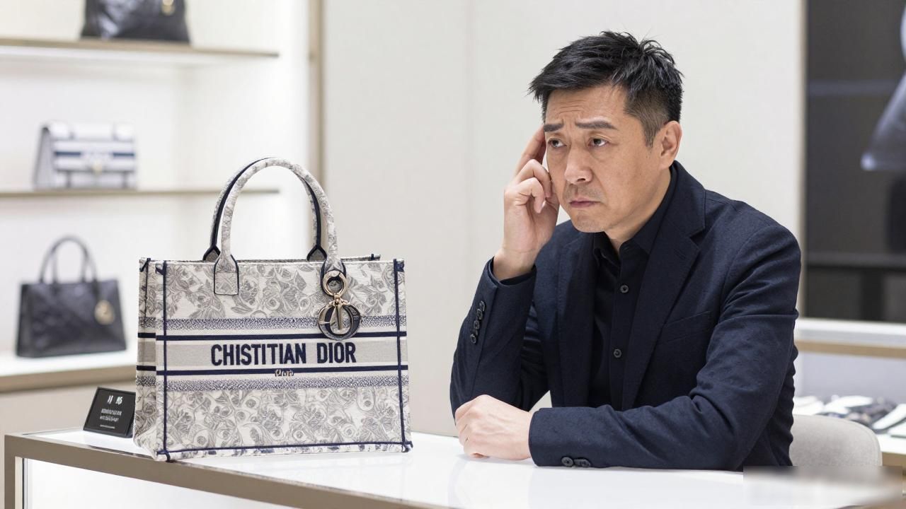 Small Dior Toujours Vertical Tote｜小号恒久竖版托特包_巴宝莉托特包_手工托特包图纸竖款