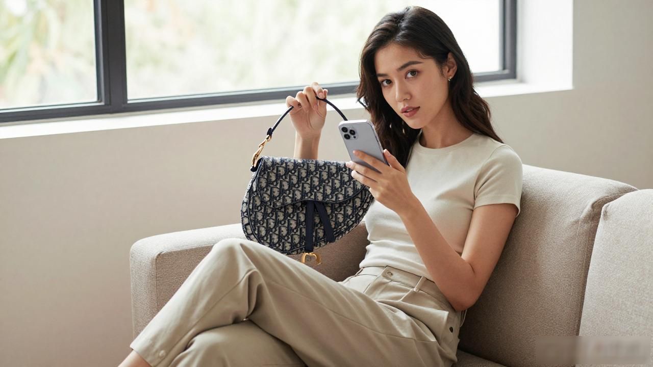 马鞍肩带袖最简单三个动作_Mini Saddle Bag With Strap｜迷你马鞍包（配肩带）_新款马鞍肩视频教程