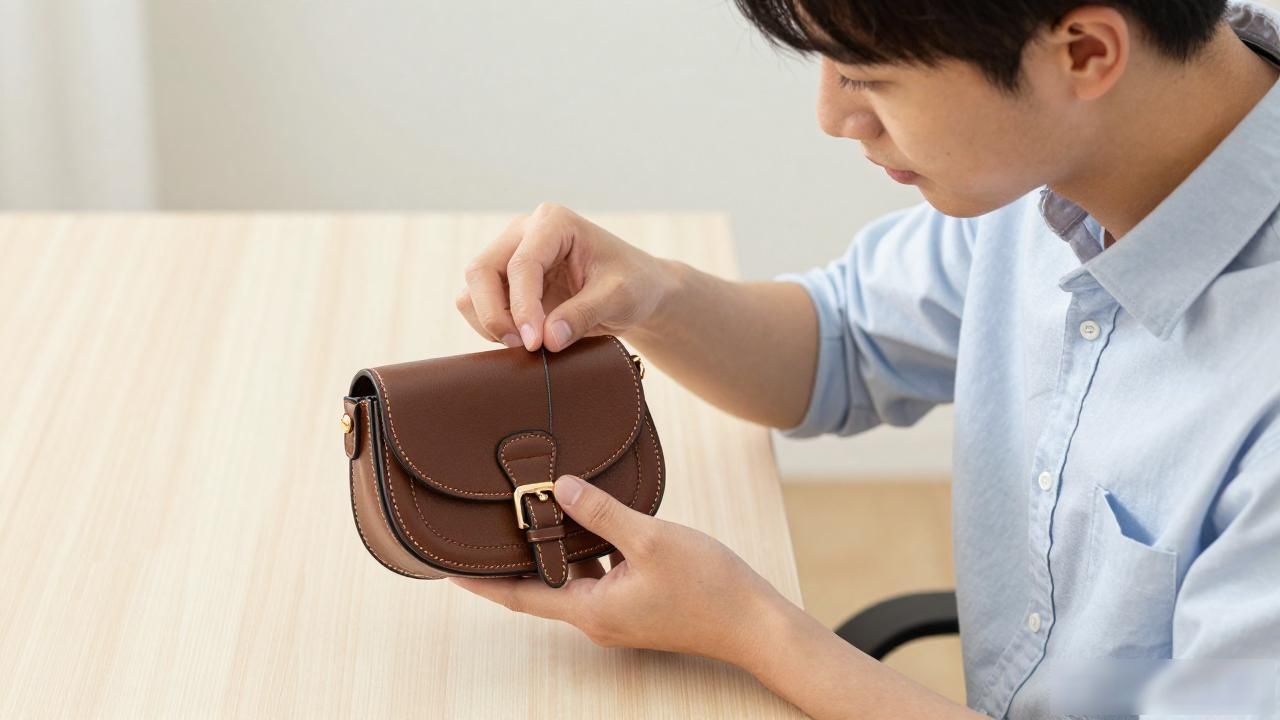 Mini Saddle Bag With Strap｜迷你马鞍包（配肩带）_马鞍肩带袖最简单织法_新款马鞍肩视频教程