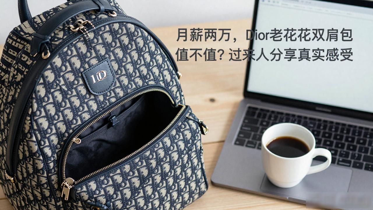 月薪两万,Dior老花双肩包到底值不值?过来人分享真实感受 Dior2026 第3张-买A货 帆布双肩包制作视频教程_双肩包帆布女包_Dior Oblique Canvas Backpack|老花帆布双肩包