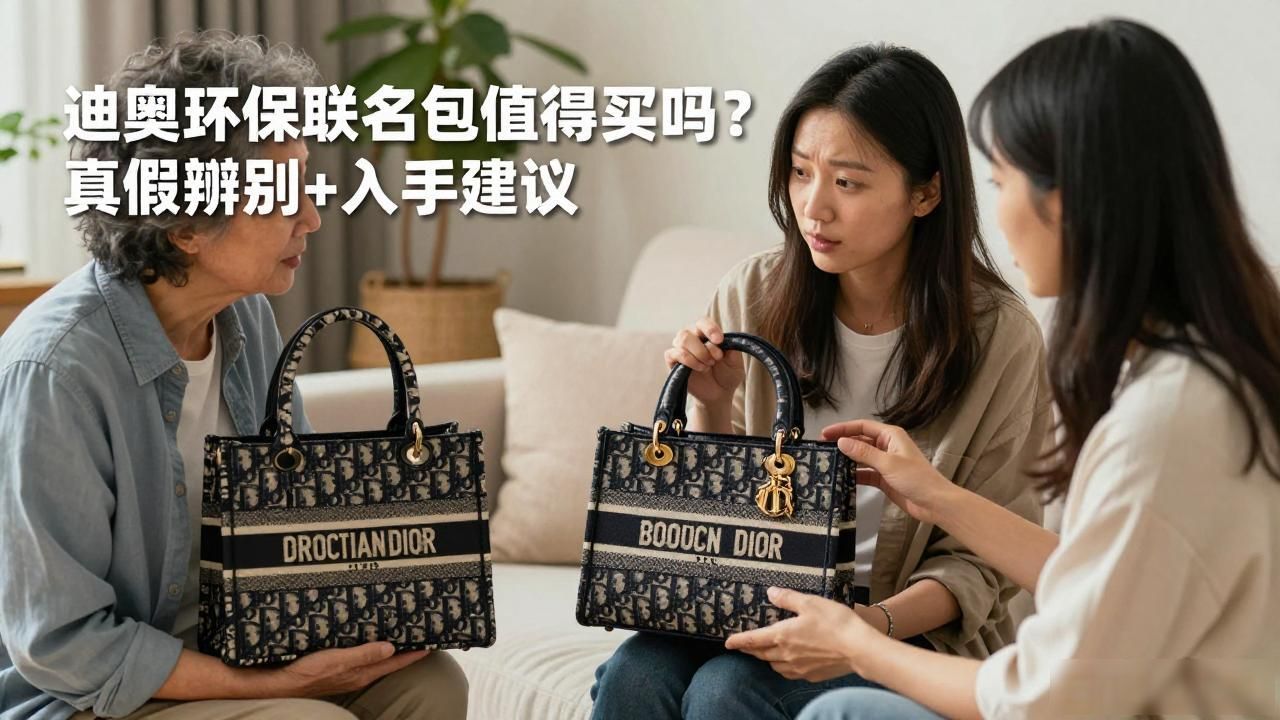 迪奥Booktote托特包_Dior × Parley Book Tote｜迪奥环保联名书本托特_迪奥托特包正品细节图