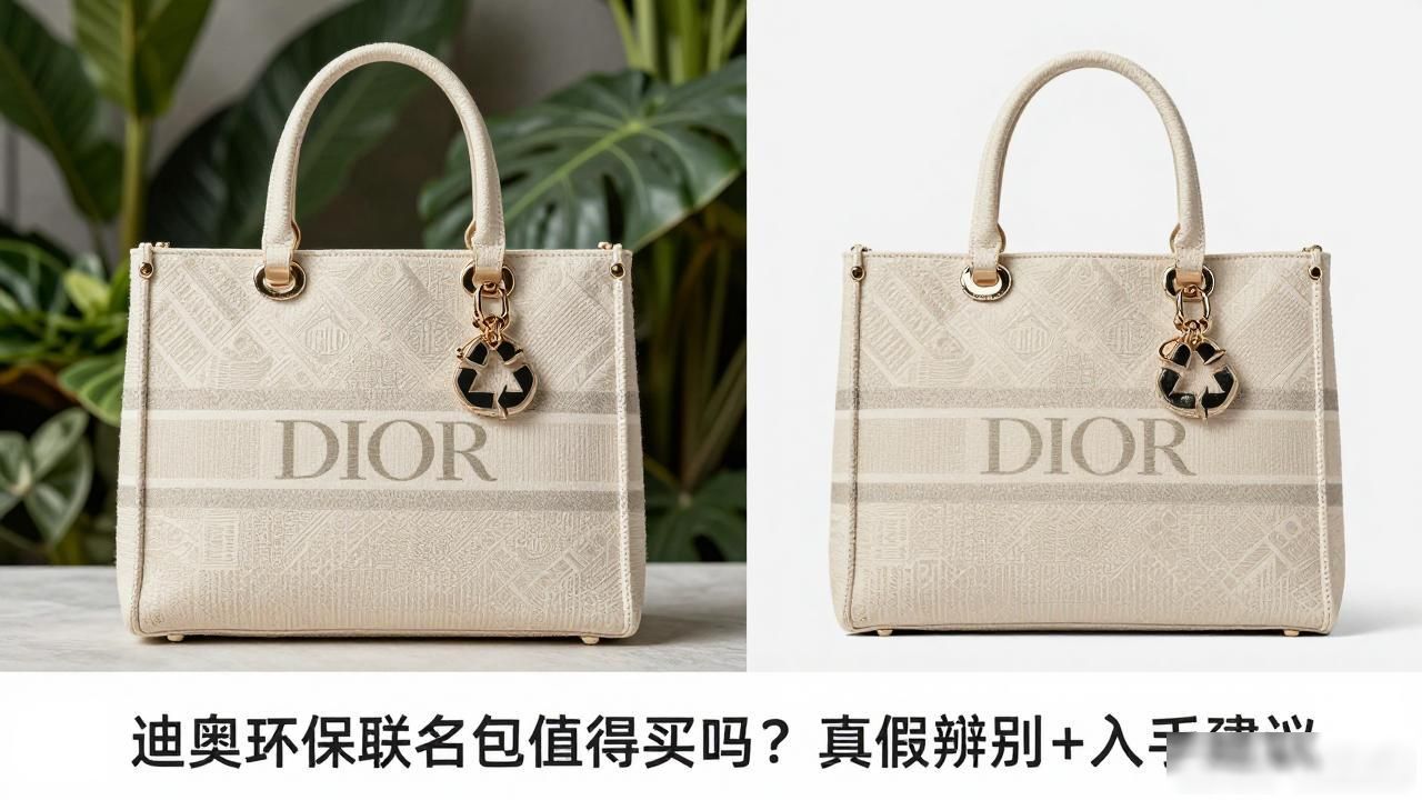 迪奥托特包正品细节图_Dior × Parley Book Tote｜迪奥环保联名书本托特_迪奥Booktote托特包