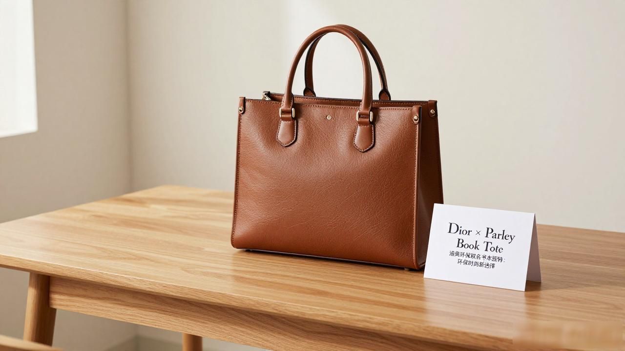 Dior × Parley Book Tote|迪奥环保联名书本托特:环保时尚新选择 Dior2026 第2张-买A货 迪奥托特包正品细节图_Dior × Parley Book Tote|迪奥环保联名书本托特_迪奥托特包哪个好看
