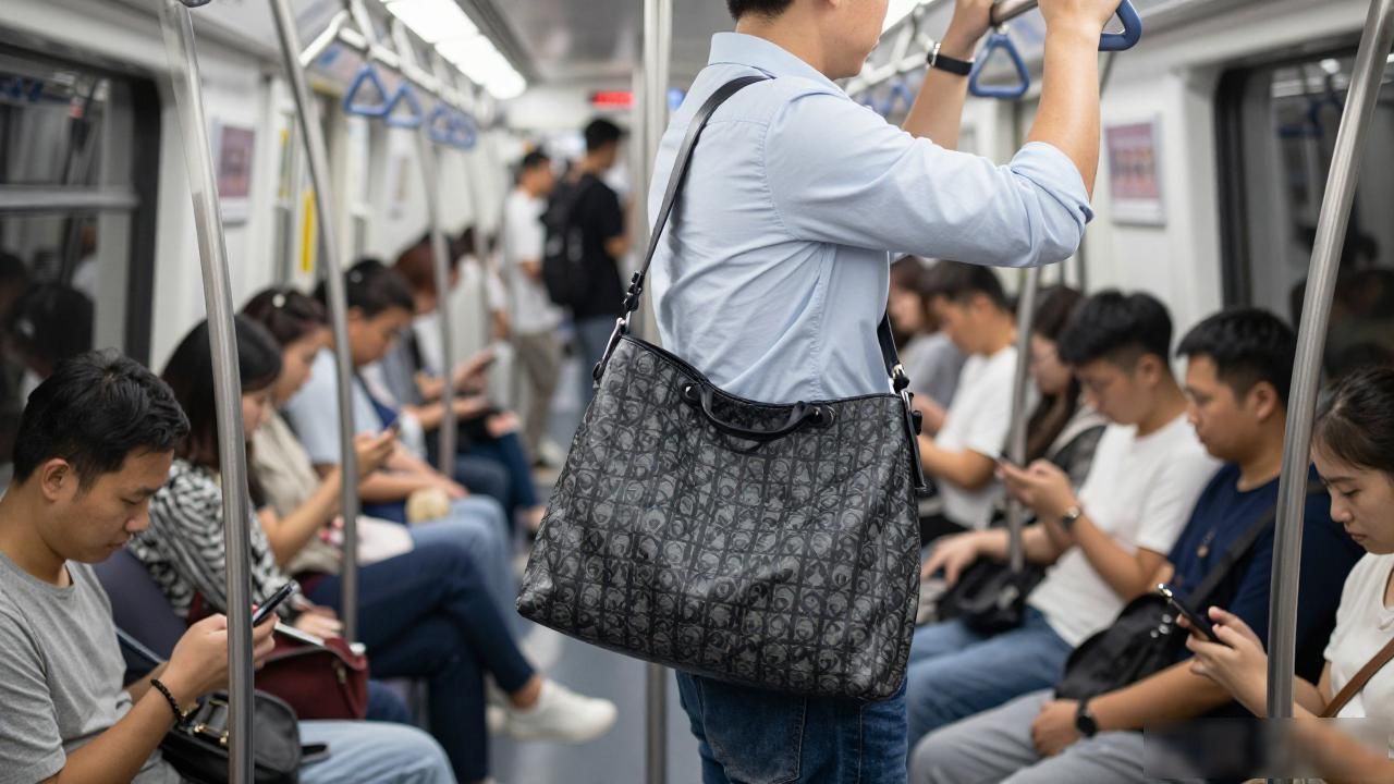 高仿迪奥流浪包值得买吗?男士包包挑选避坑指南 Dior2026 第3张-买A货 Dior男士包_迪奥男士包价格和图片_Diorly Men Hobo|男士迪奥丽流浪包