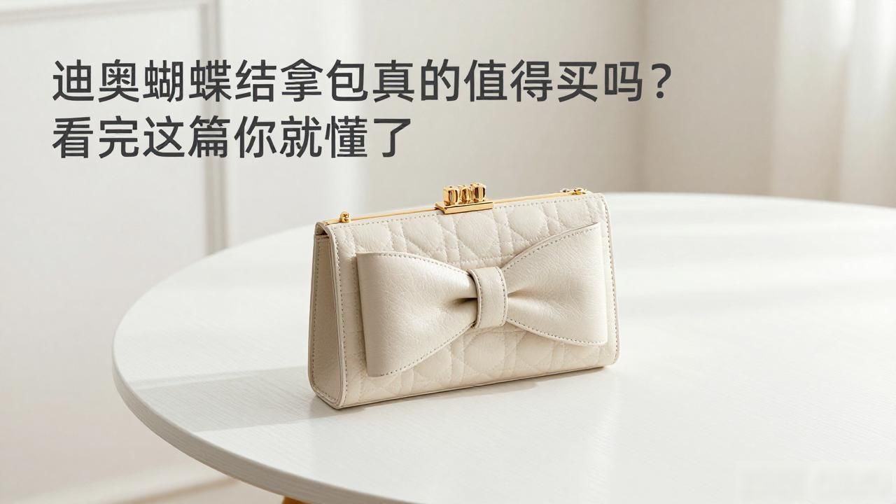 迪奥蝴蝶结手提包_迪奥蝴蝶结项链价格_Dior Bow Clutch｜迪奥蝴蝶结手拿包