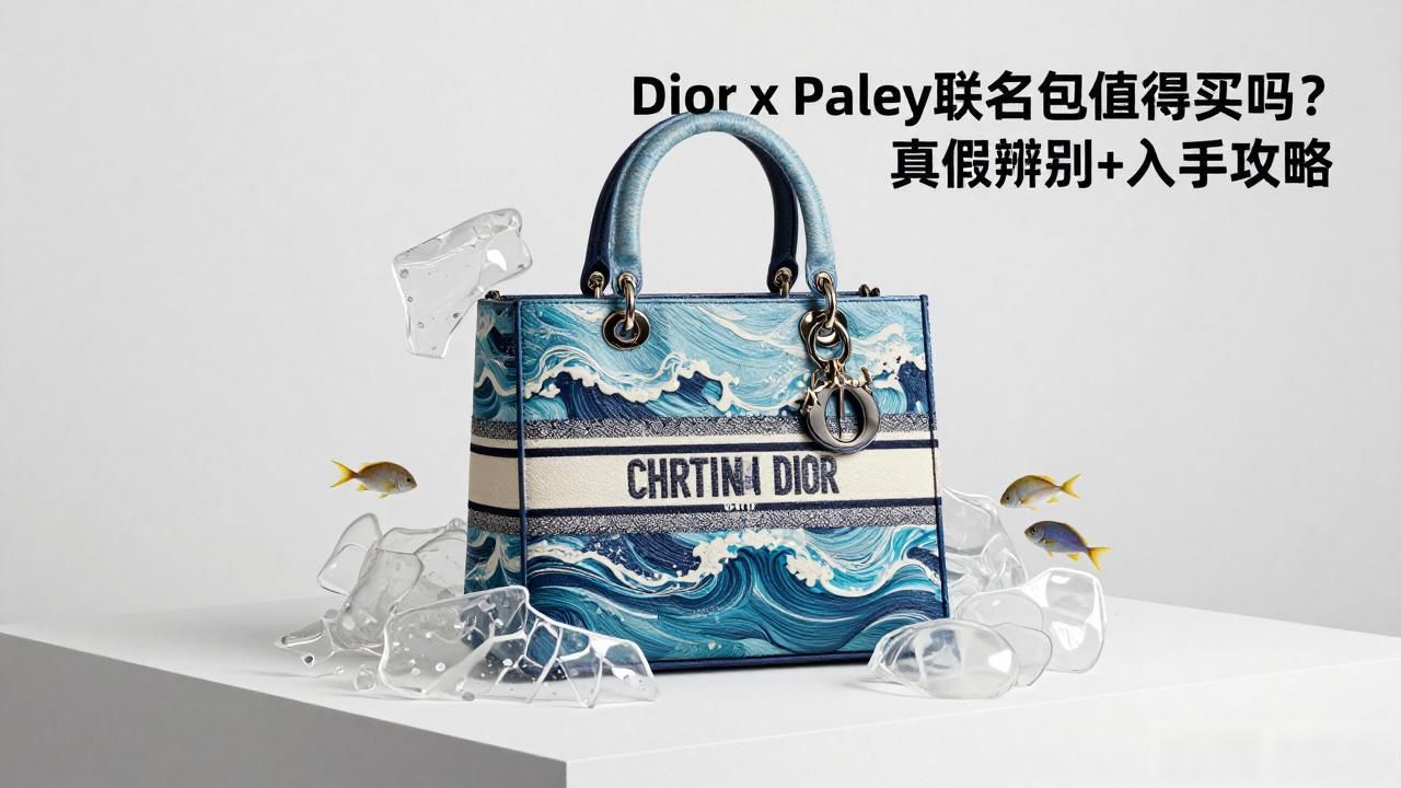 Dior x Parley联名包值得买吗?真假辨别+入手攻略 Dior2026 第3张-买A货 Dior × Parley Book Tote|迪奥环保联名书本托特_迪奥托特包2026款_迪奥托特包正品细节图