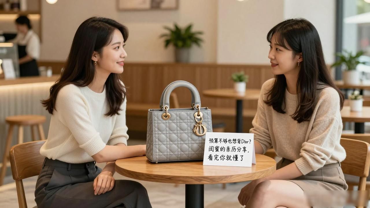 预算不够也想背Dior?闺蜜的亲历分享,看完你就懂了 Dior2026 第3张-买A货 My Dior Mini Bag|My Dior 迷你链条包_dior链条包链条怎样安上_Dior链条包