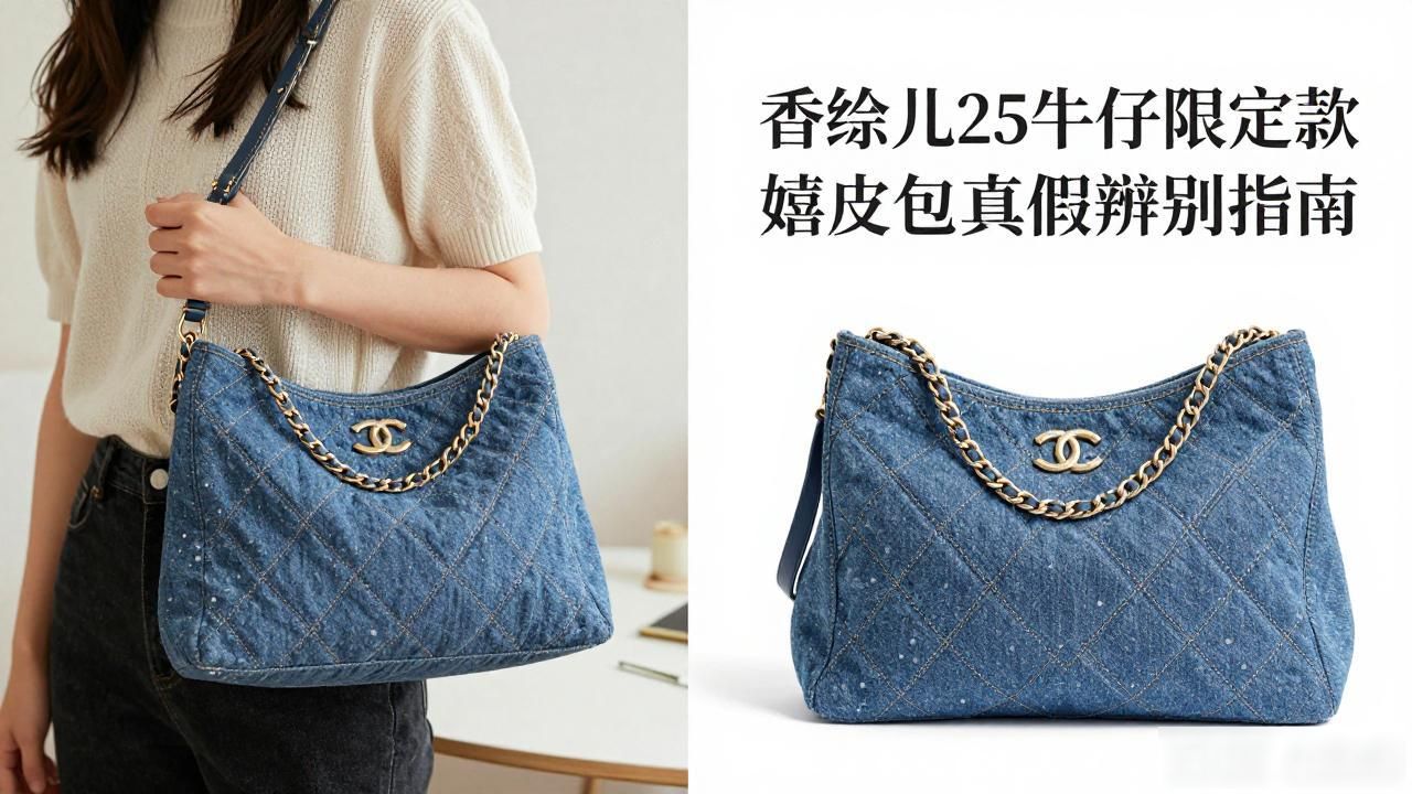 牛仔限定金_Chanel 25 Denim Limited｜25 牛仔限定嬉皮包_限量版牛仔上衣怎么搭配
