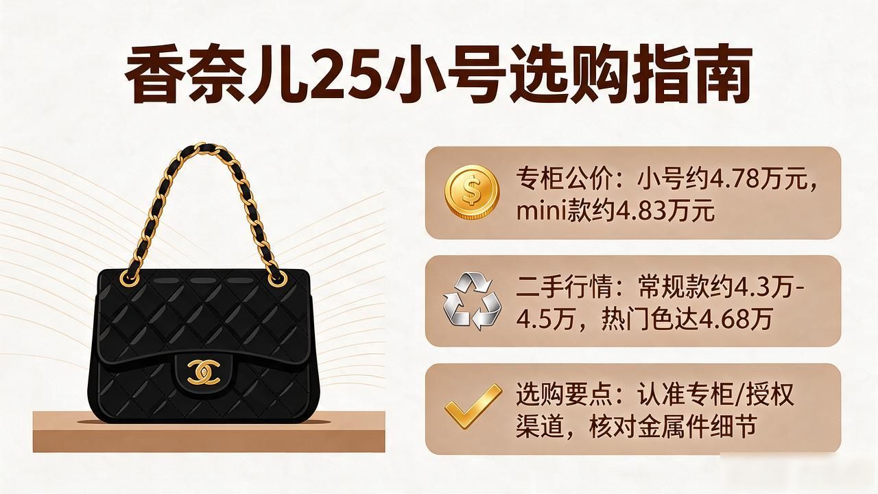 Chanel25小号嬉皮包值不值得买?选购避坑全指南 Chanel2026 第1张-买A货 chanel19bag小号_Chanel 25 Small Bag|25 小号嬉皮包_chanel小号经典口盖包