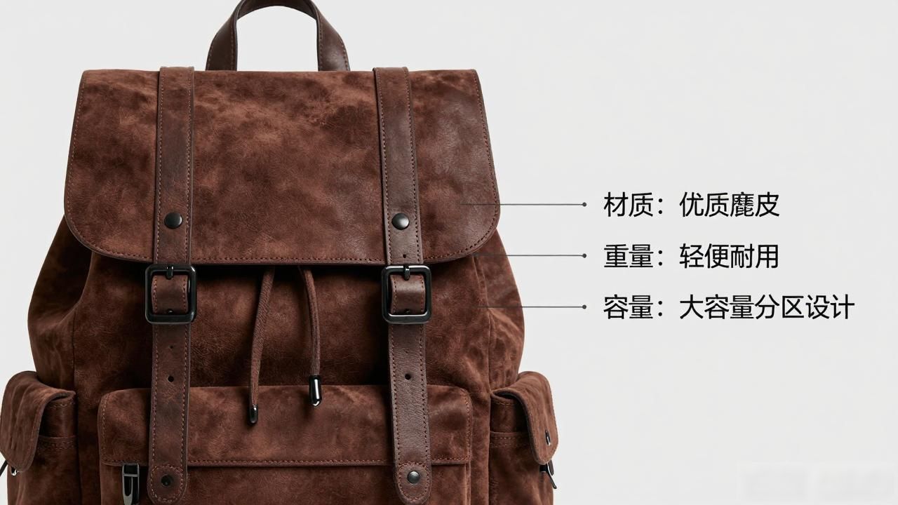 麂皮双肩背包怎么选?资深买手教你避坑指南 Chanel2026 第2张-买A货 麂皮包是什么意思_真麂皮包包多少钱_Backpack Suede|麂皮双肩背包