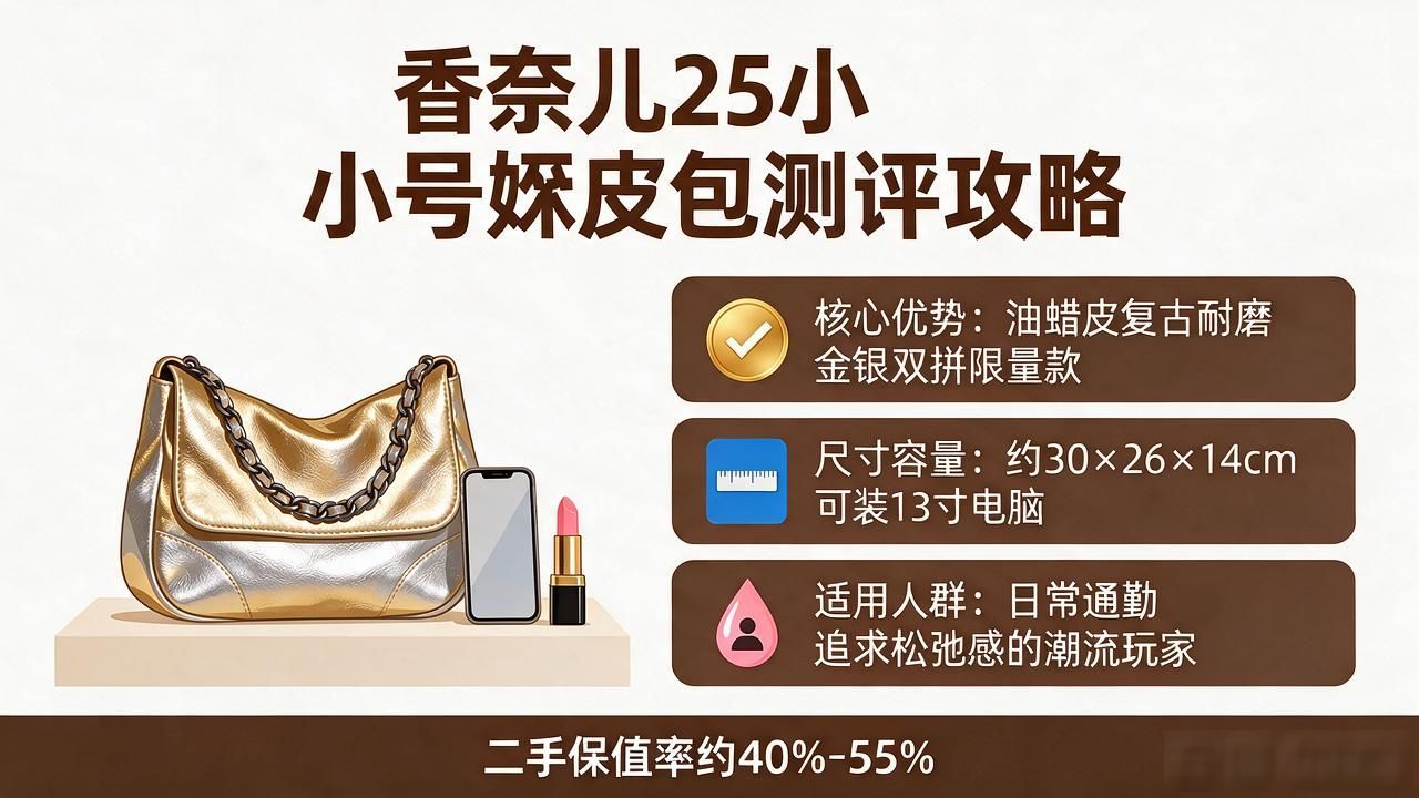 香奈儿25小号嬉皮包值得买吗?真实测评+入手攻略 Chanel2026 第2张-买A货 chanel19bag小号_Chanel 25 Small Bag|25 小号嬉皮包_chanel小号经典口盖包